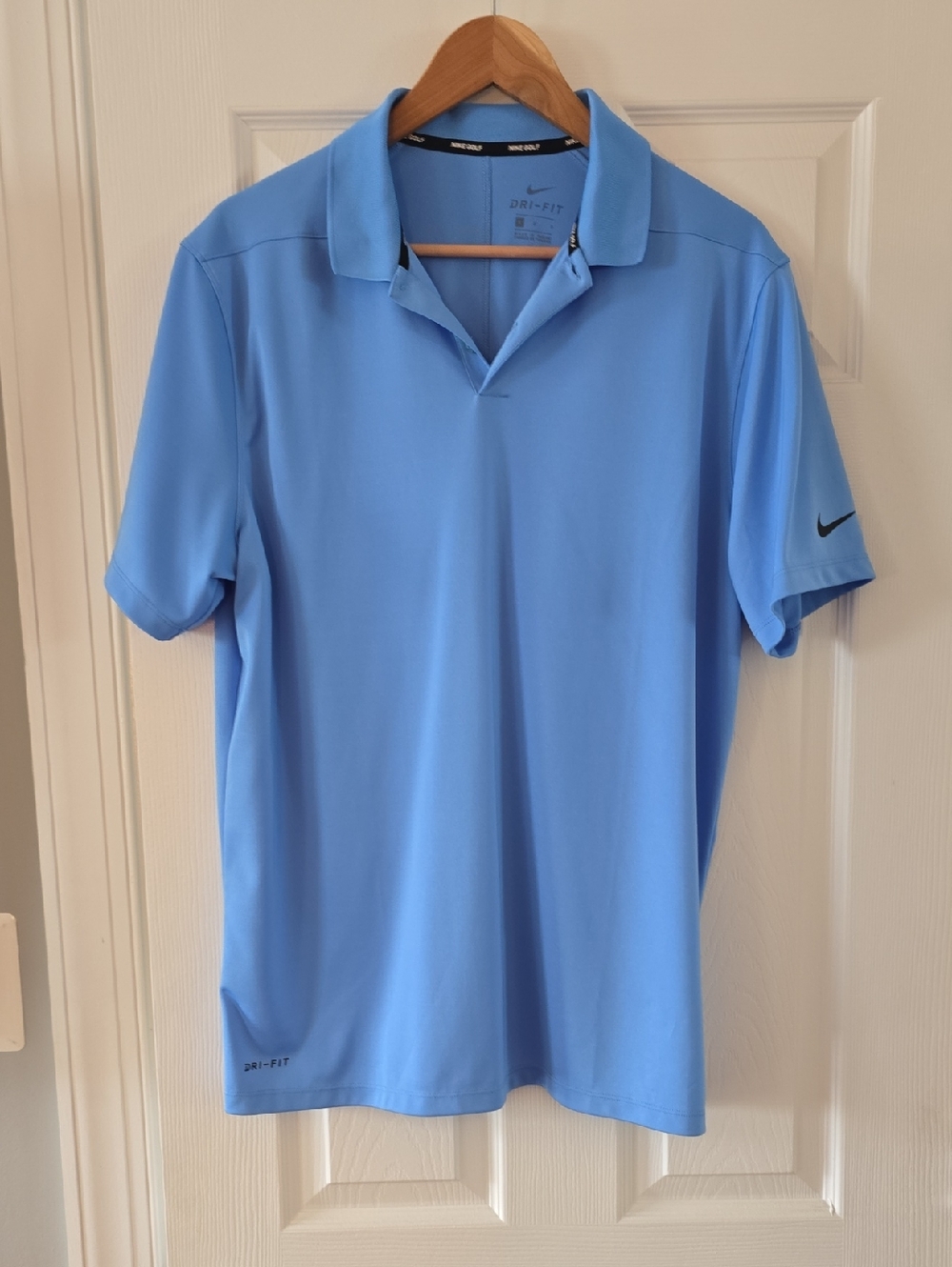 NWOT Nike Men’s Sky Blue Dri-FIT Polo Shirt